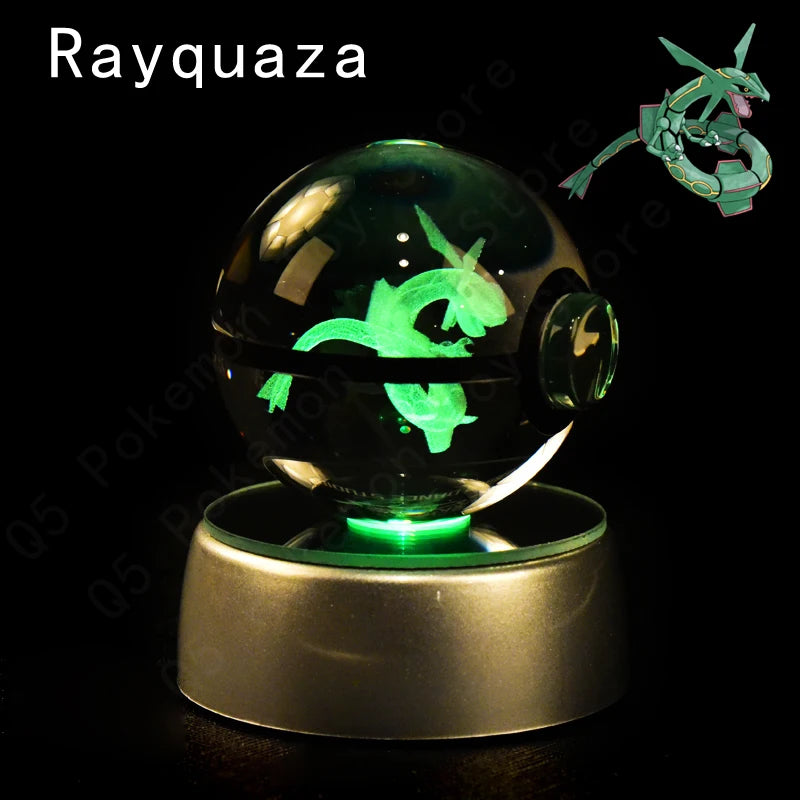 Balls de cristal led 3D