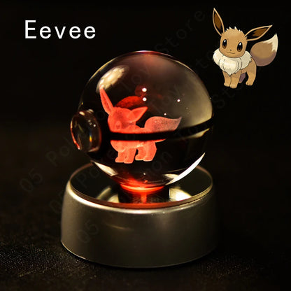 Balls de cristal led 3D