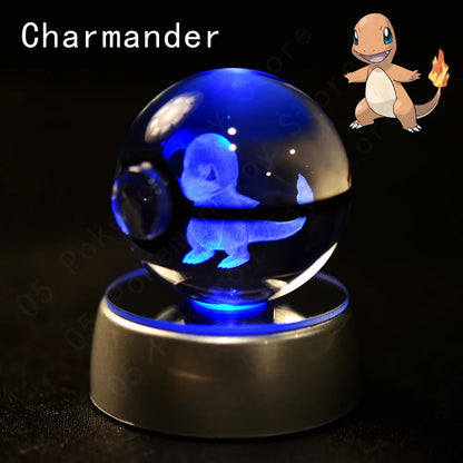 Balls de cristal led 3D