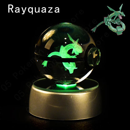 Balls de cristal led 3D