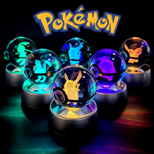 Balls de cristal led 3D
