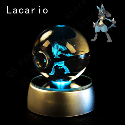 Balls de cristal led 3D